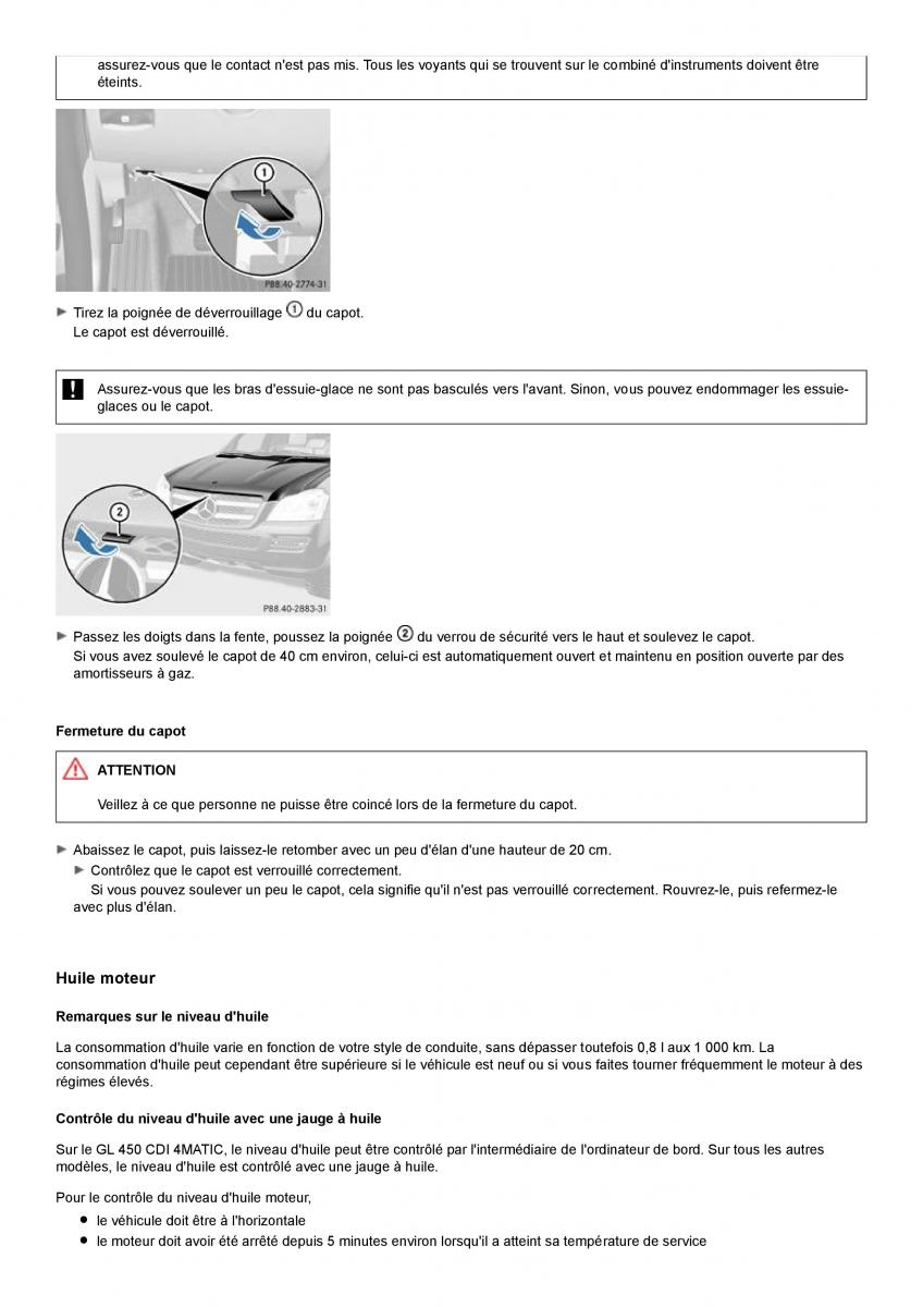 Mercedes Benz GL class X164 manuel du proprietaire / page 276