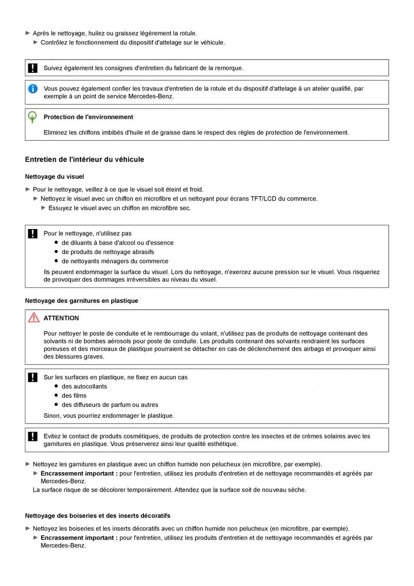 Mercedes Benz GL class X164 manuel du proprietaire / page 288