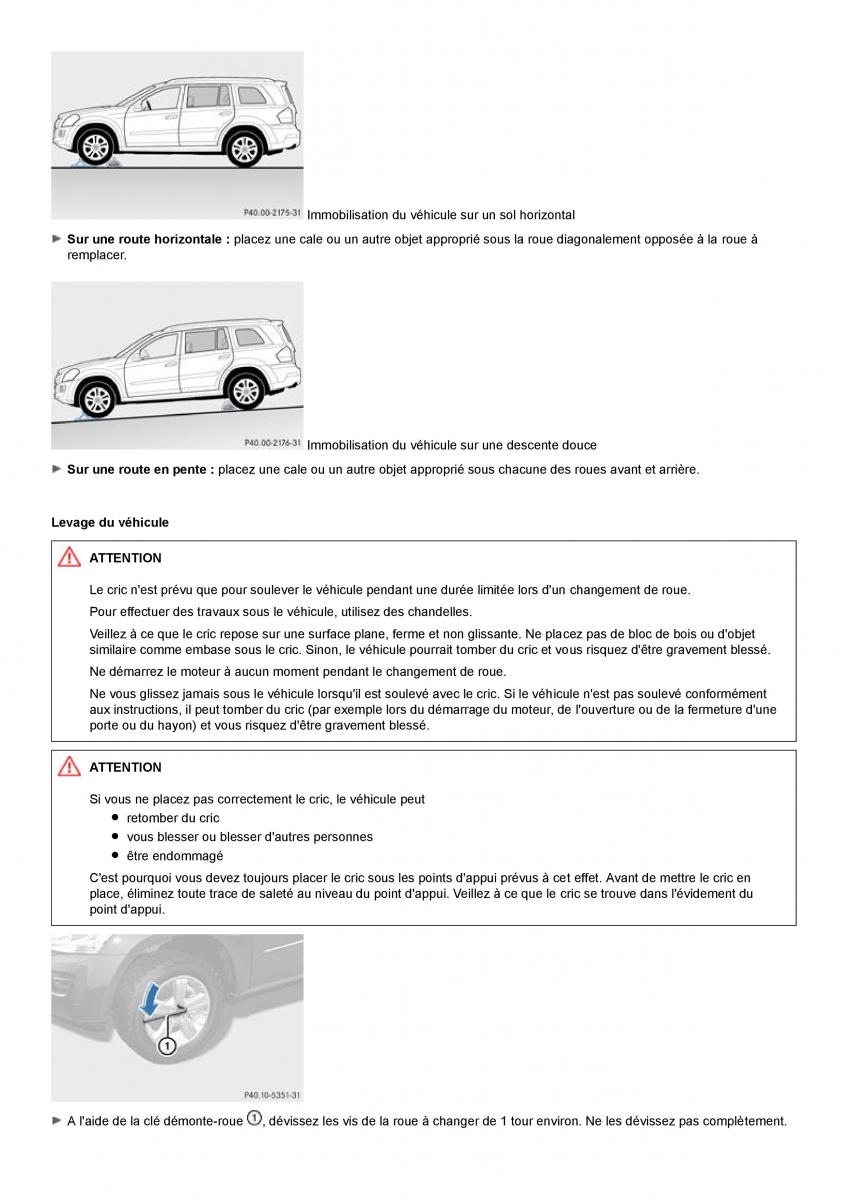 Mercedes Benz GL class X164 manuel du proprietaire / page 303