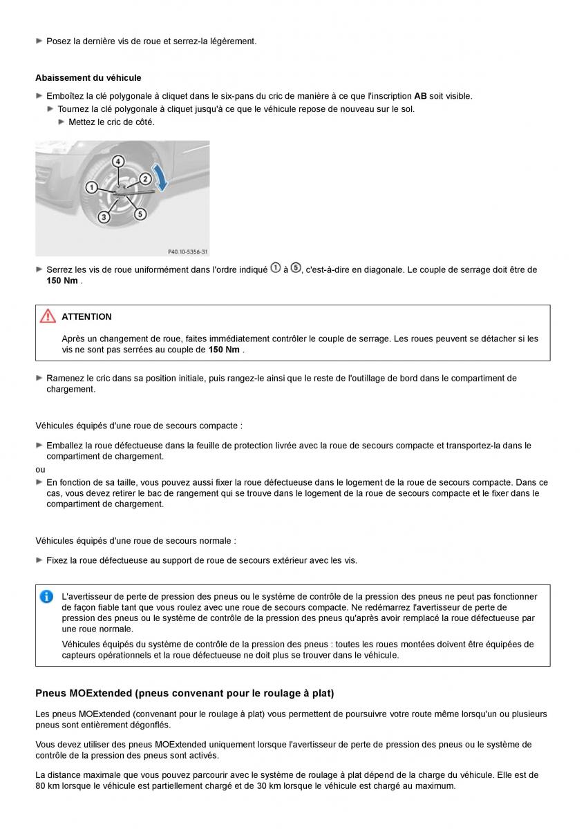 Mercedes Benz GL class X164 manuel du proprietaire / page 306