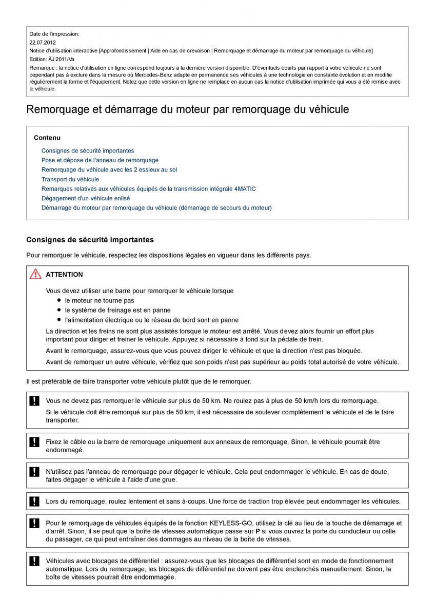 Mercedes Benz GL class X164 manuel du proprietaire / page 316