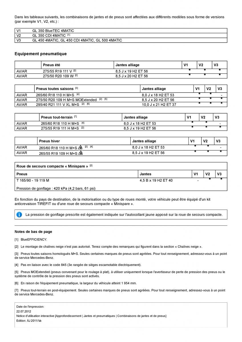 Mercedes Benz GL class X164 manuel du proprietaire / page 336