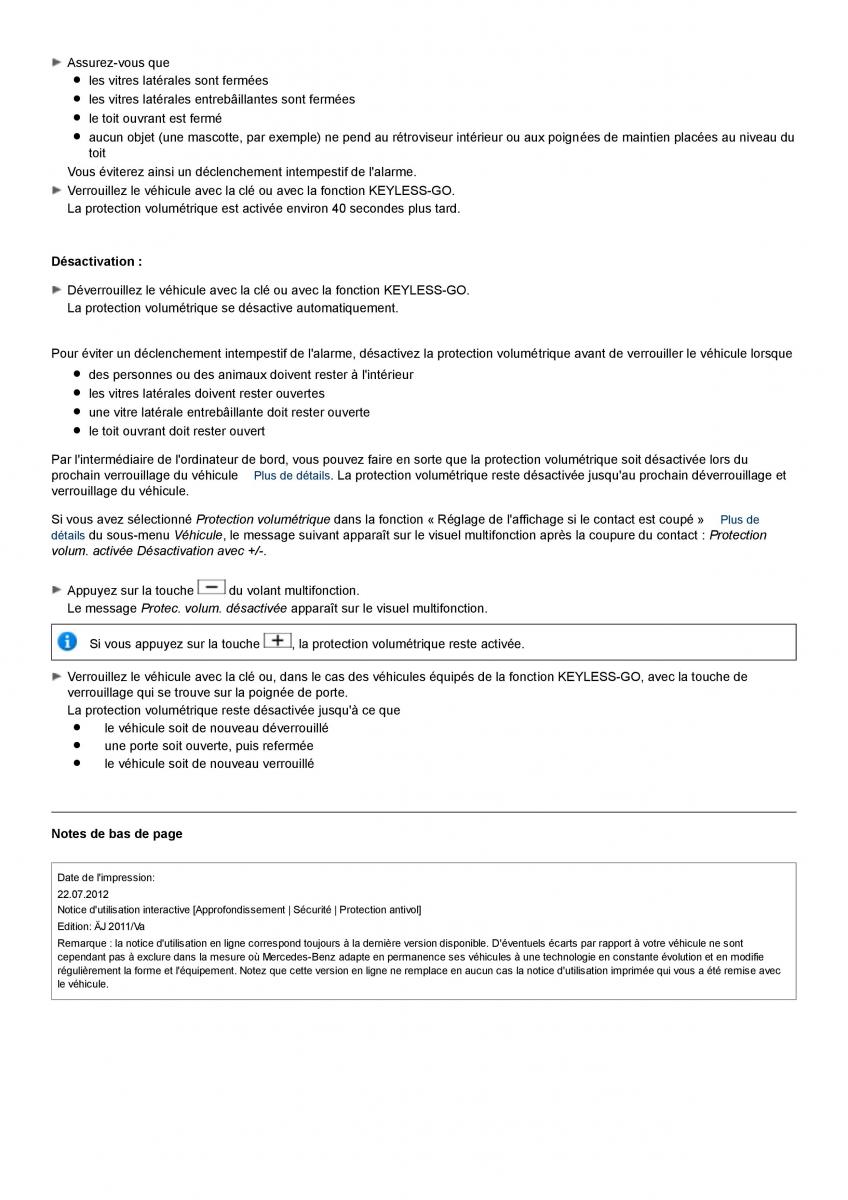 Mercedes Benz GL class X164 manuel du proprietaire / page 49