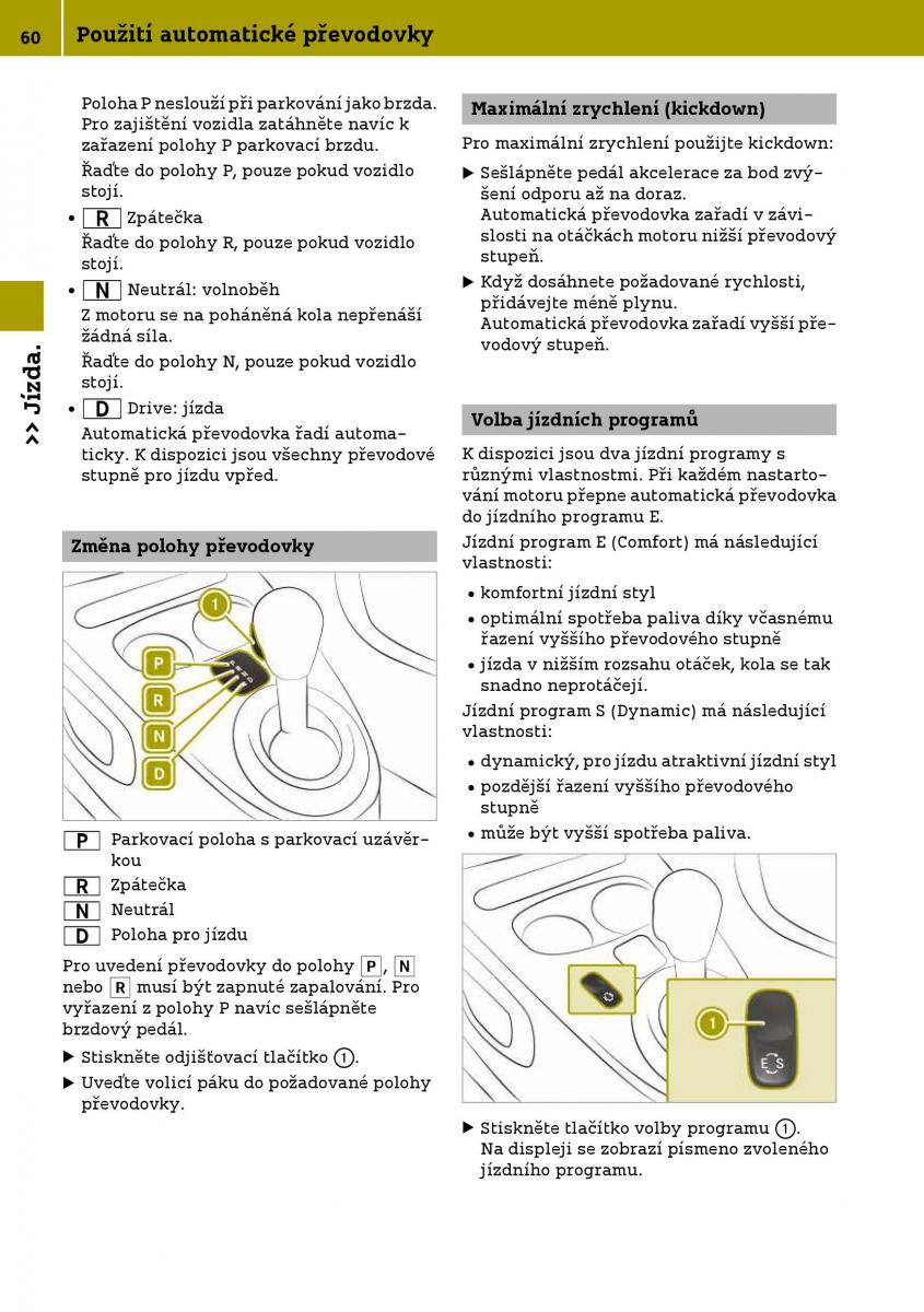 Smart Fortwo III 3 navod k obsludze / page 62