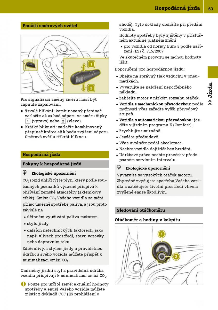 Smart Fortwo III 3 navod k obsludze / page 65