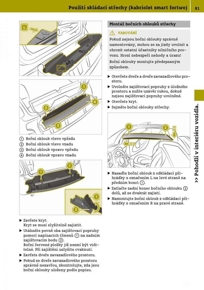 Smart Fortwo III 3 navod k obsludze / page 83