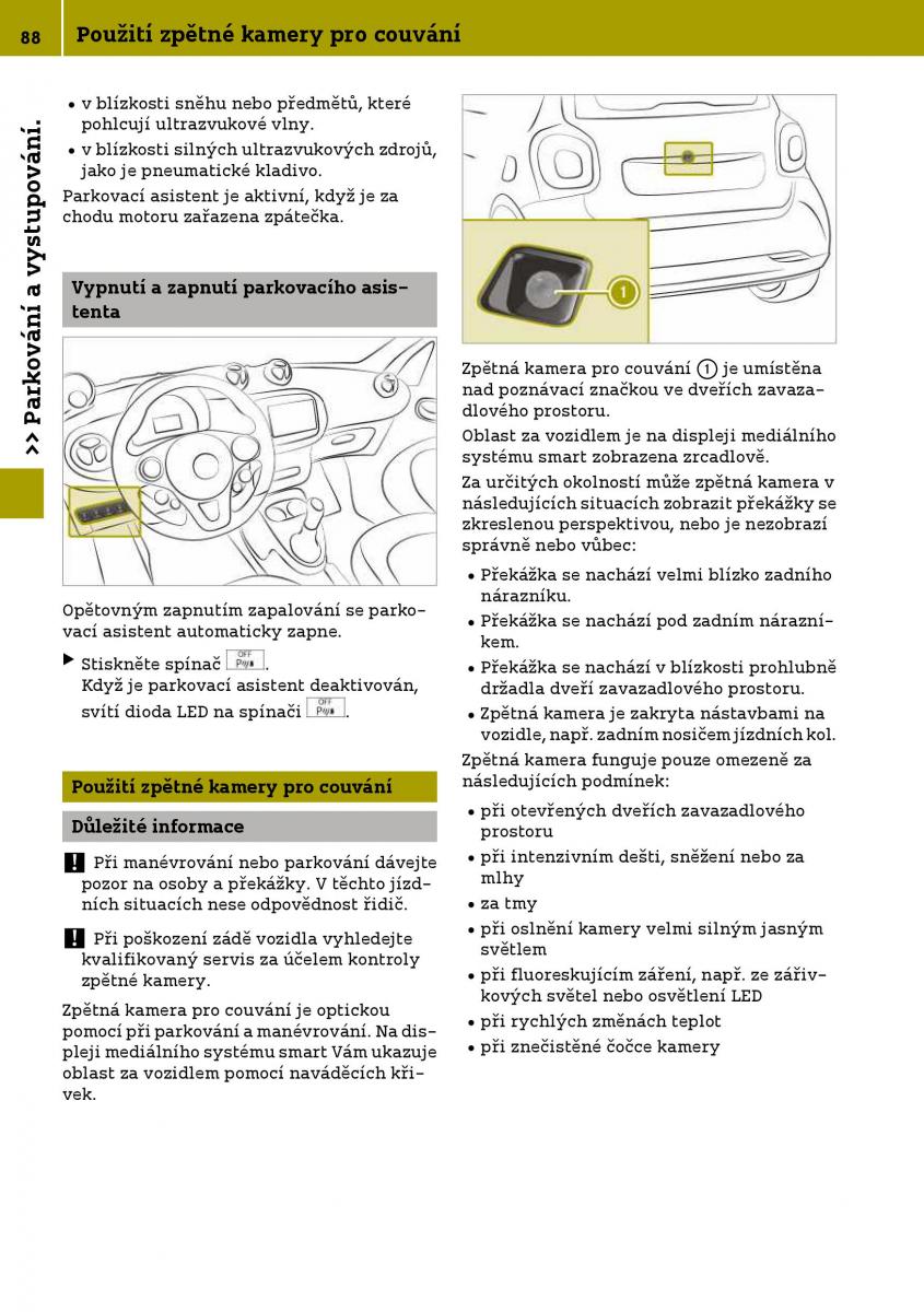 Smart Fortwo III 3 navod k obsludze / page 90