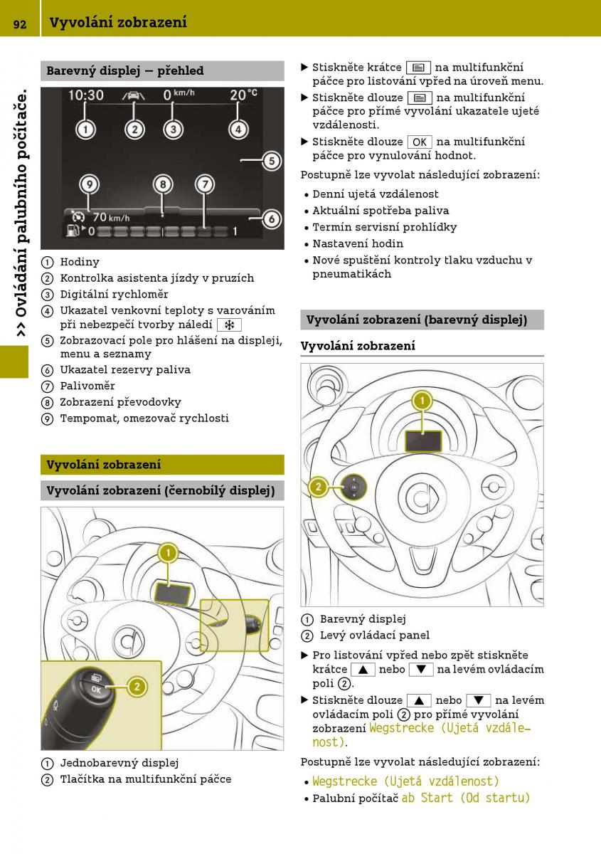 Smart Fortwo III 3 navod k obsludze / page 94