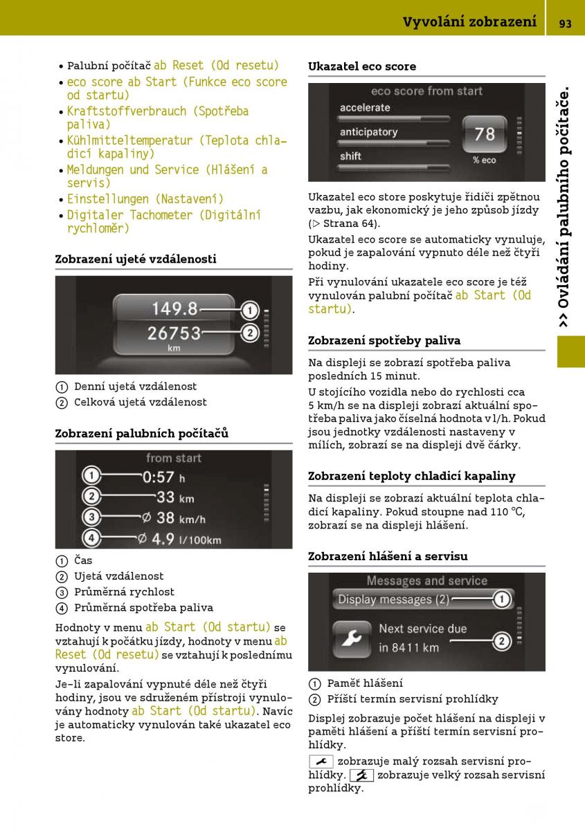 Smart Fortwo III 3 navod k obsludze / page 95