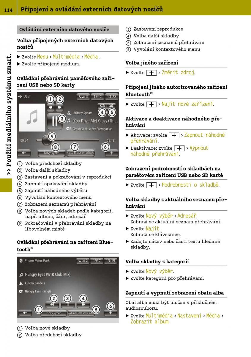 Smart Fortwo III 3 navod k obsludze / page 116