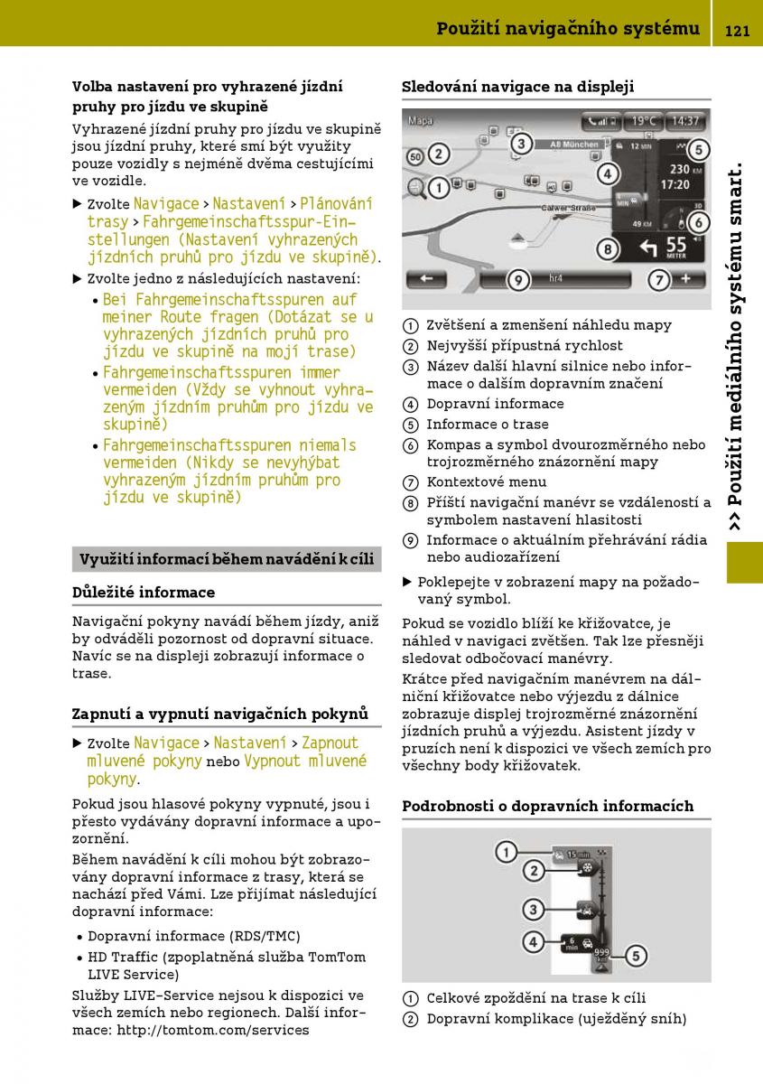 Smart Fortwo III 3 navod k obsludze / page 123