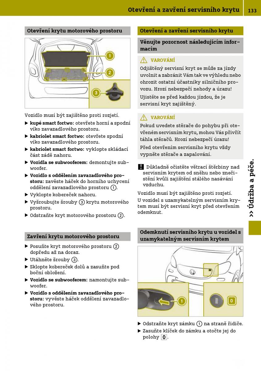 Smart Fortwo III 3 navod k obsludze / page 135