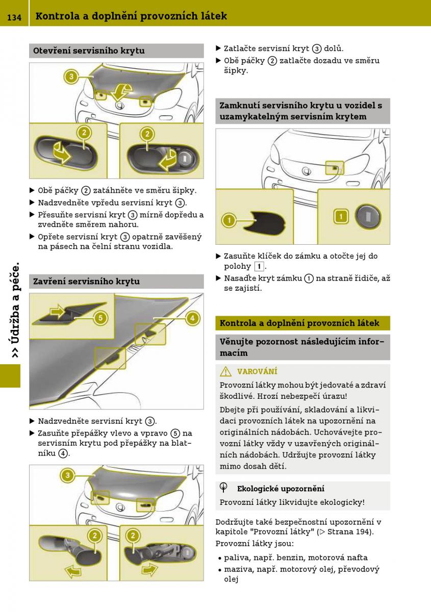 Smart Fortwo III 3 navod k obsludze / page 136