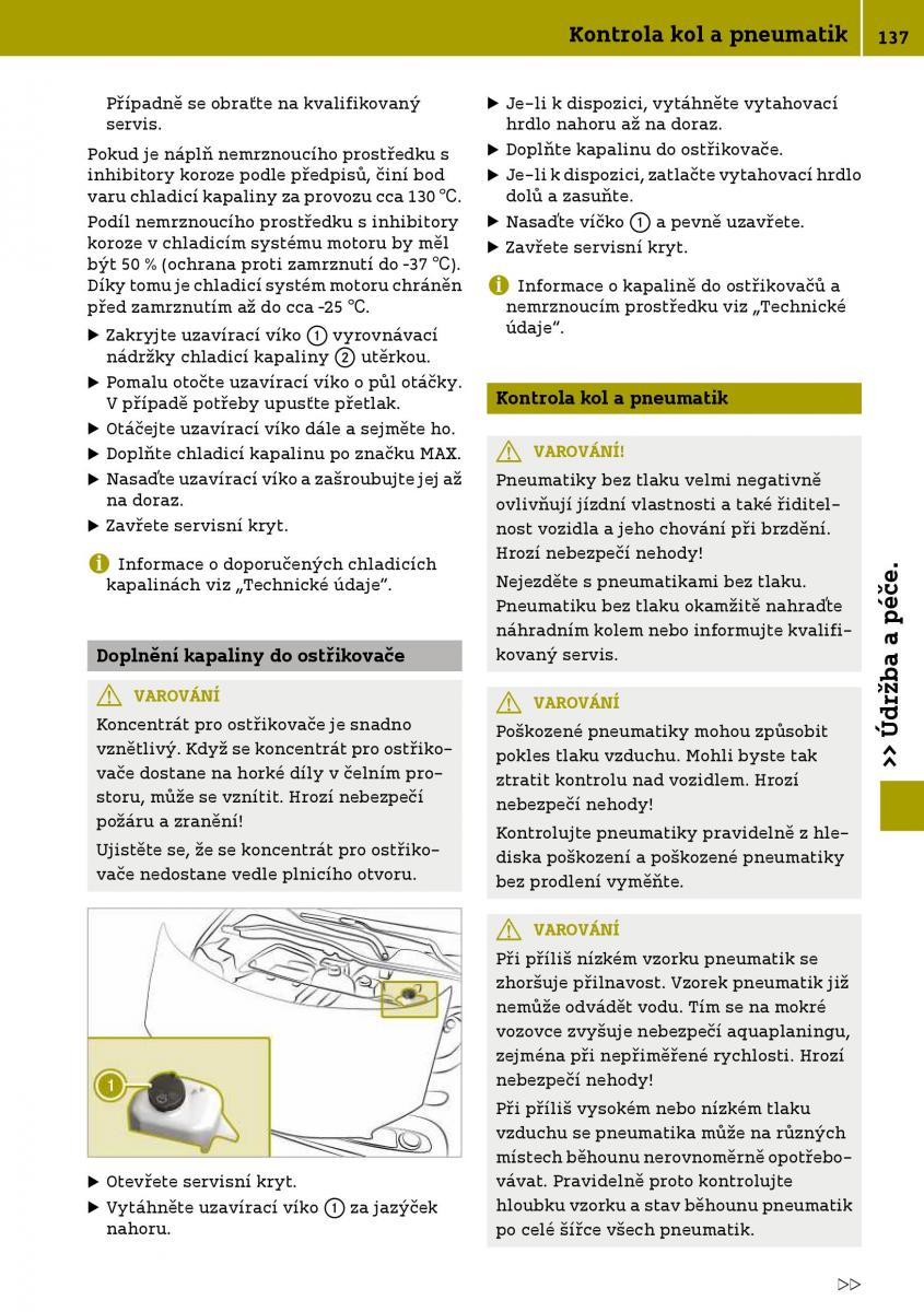 Smart Fortwo III 3 navod k obsludze / page 139