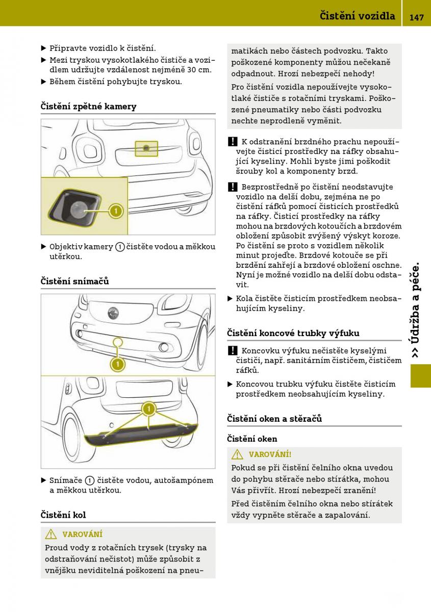 Smart Fortwo III 3 navod k obsludze / page 149