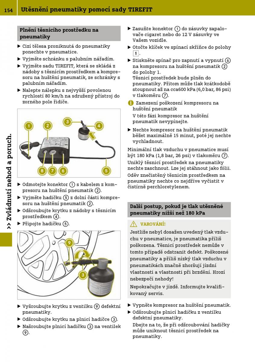 Smart Fortwo III 3 navod k obsludze / page 156