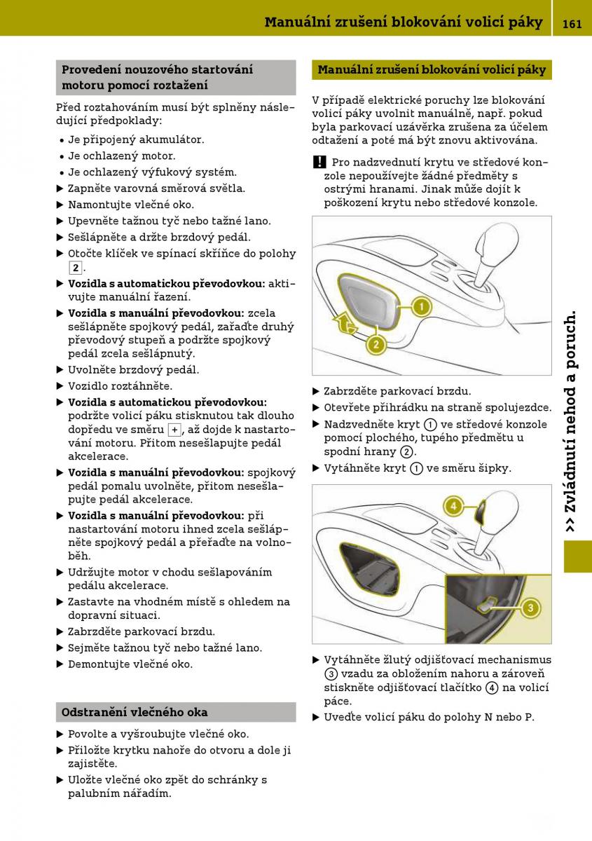 Smart Fortwo III 3 navod k obsludze / page 163