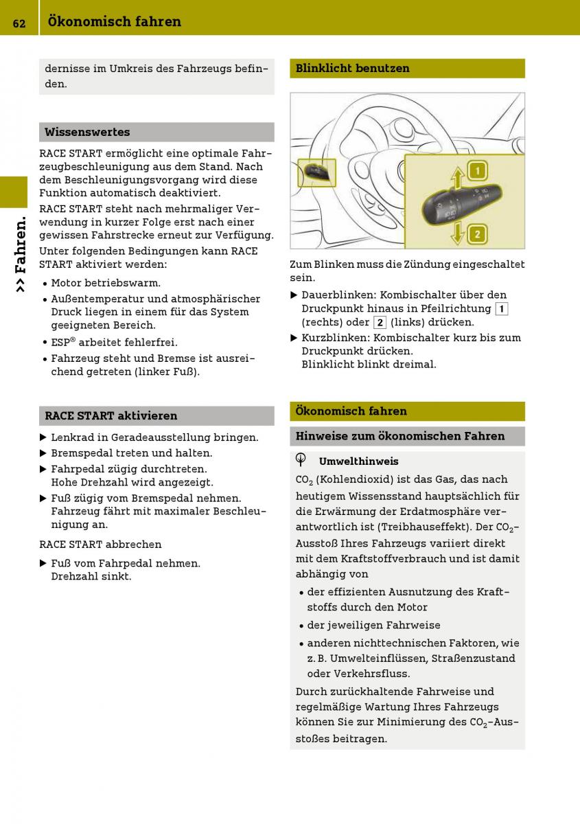 Smart Fortwo III 3 Handbuch / page 64