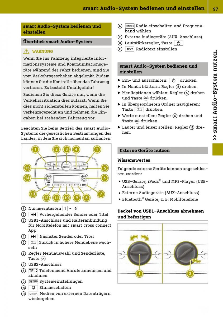 Smart Fortwo III 3 Handbuch / page 99