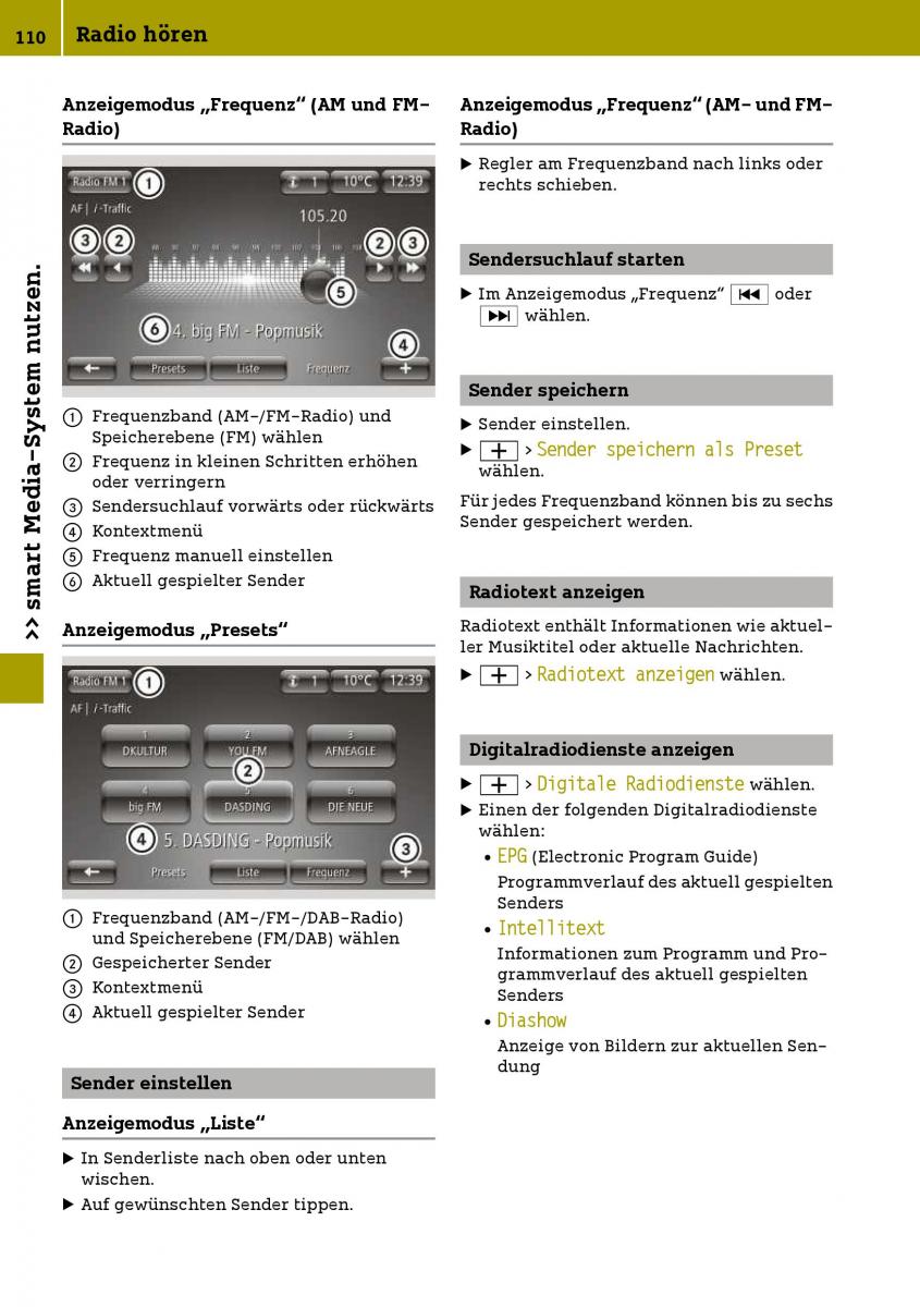 Smart Fortwo III 3 Handbuch / page 112