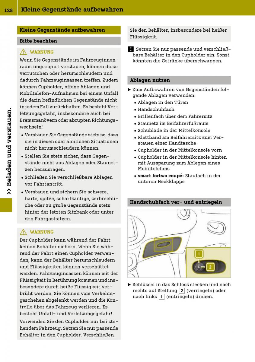 Smart Fortwo III 3 Handbuch / page 130