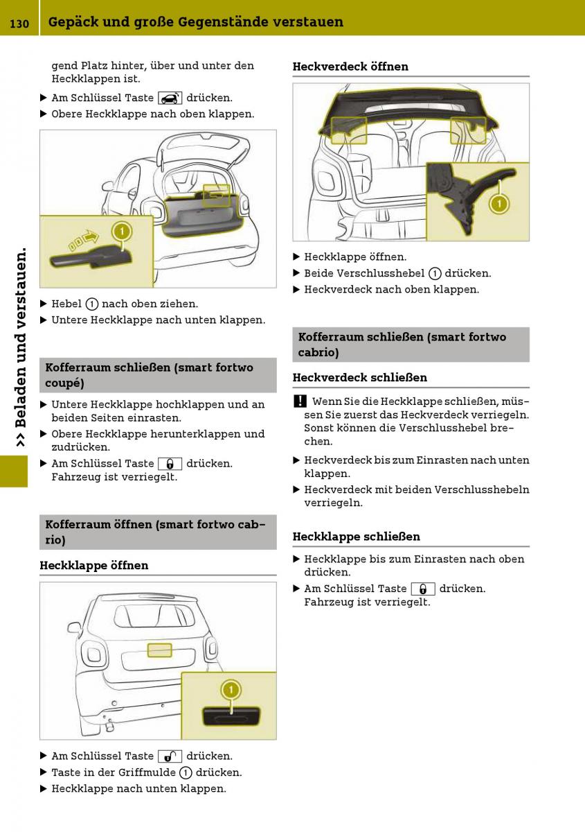 Smart Fortwo III 3 Handbuch / page 132