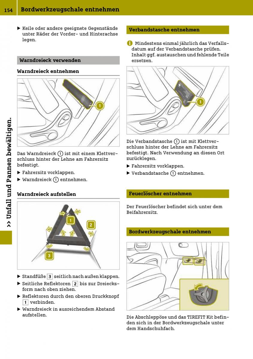 Smart Fortwo III 3 Handbuch / page 156