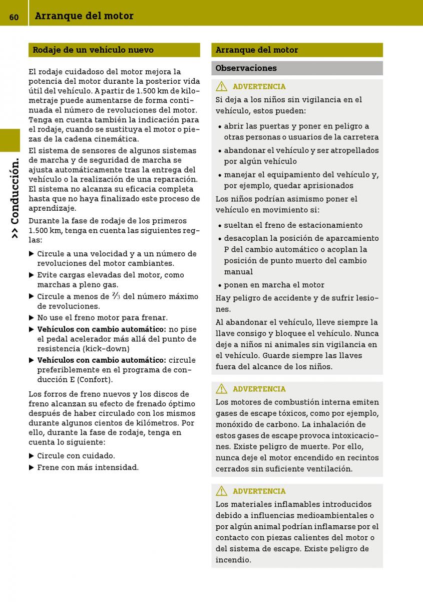 Smart Fortwo III 3 manual del propietario / page 62