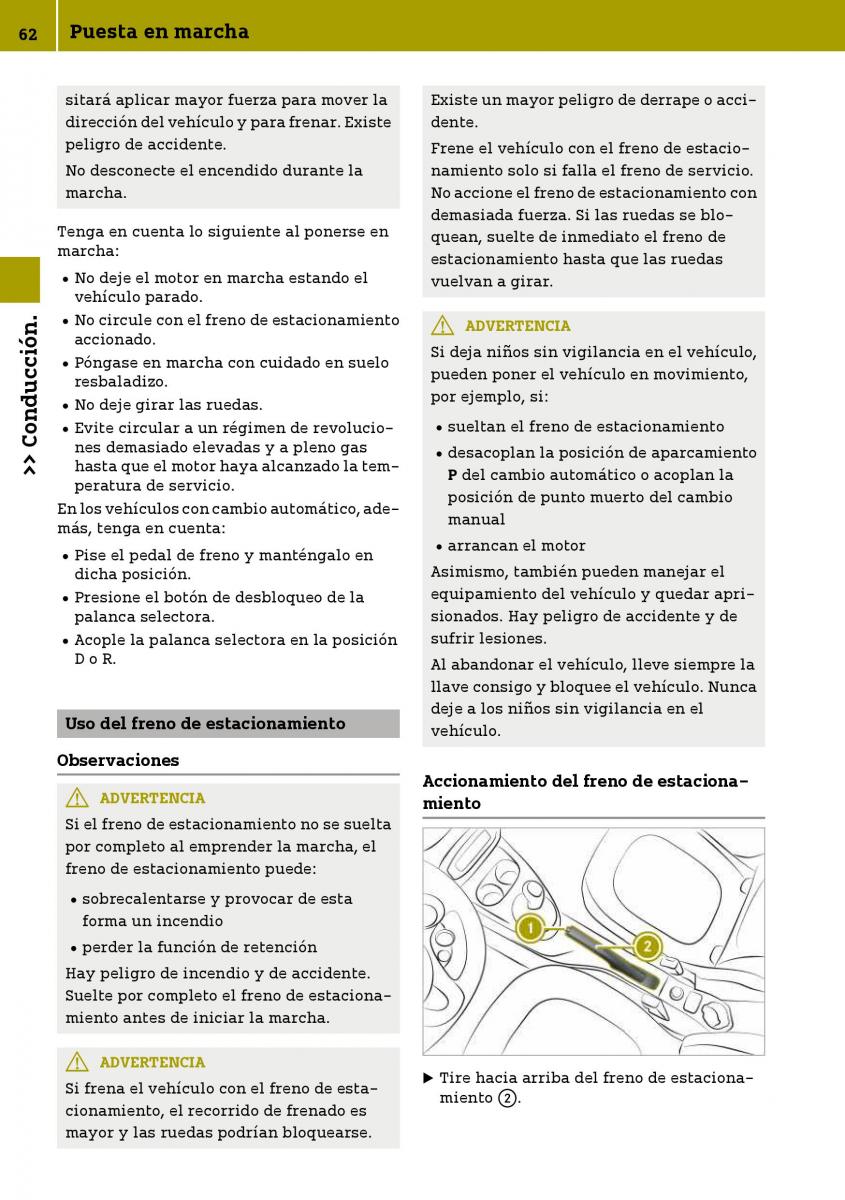 Smart Fortwo III 3 manual del propietario / page 64