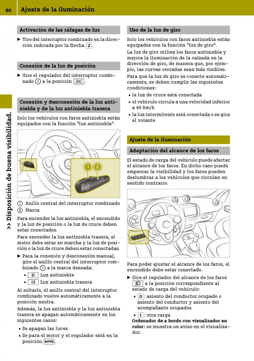 Smart Fortwo III 3 manual del propietario / page 82