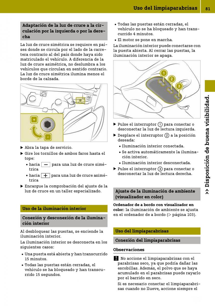 Smart Fortwo III 3 manual del propietario / page 83