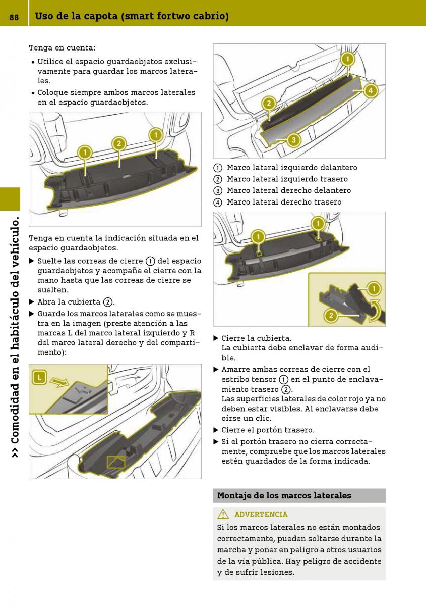 Smart Fortwo III 3 manual del propietario / page 90