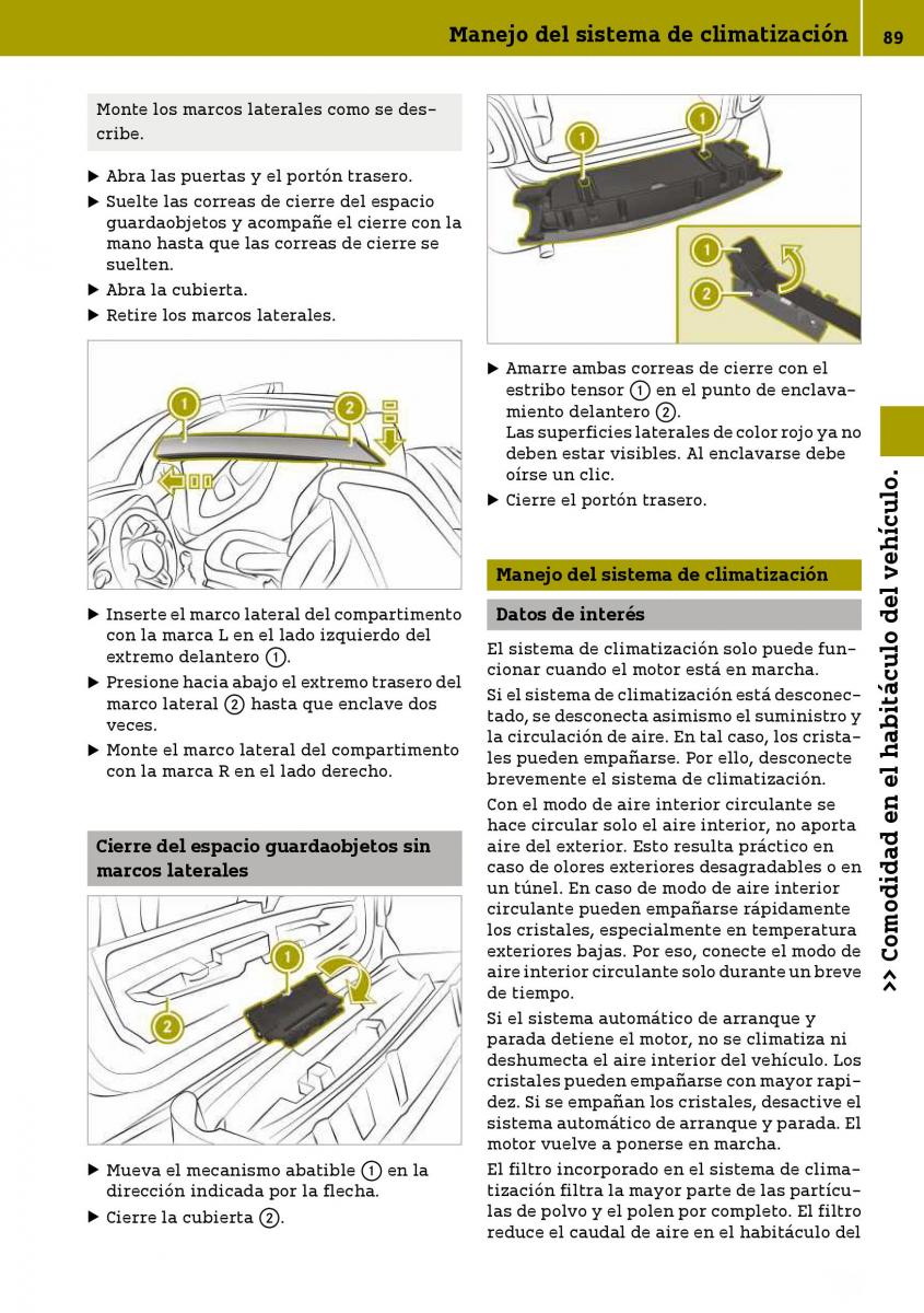 Smart Fortwo III 3 manual del propietario / page 91