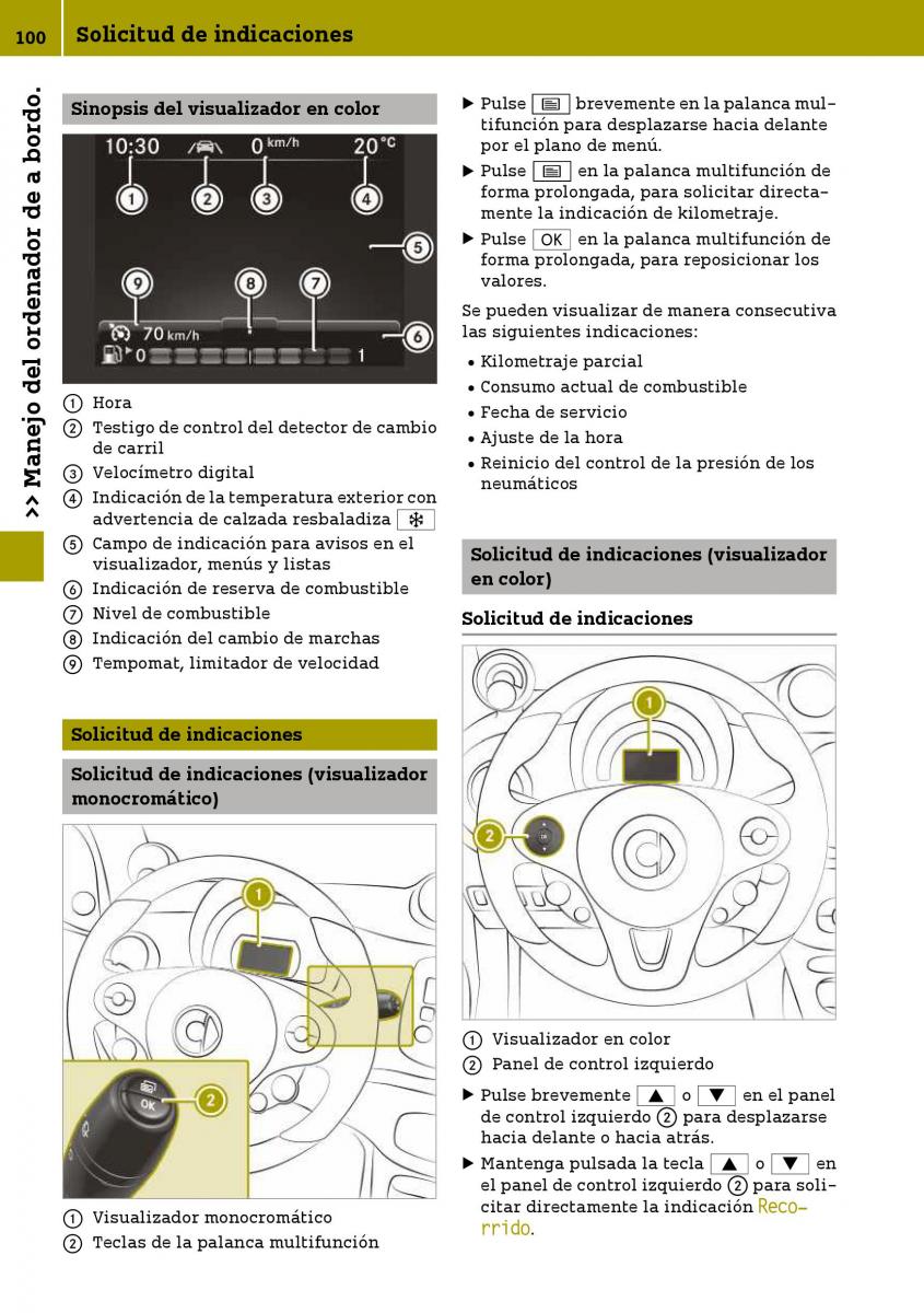 Smart Fortwo III 3 manual del propietario / page 102