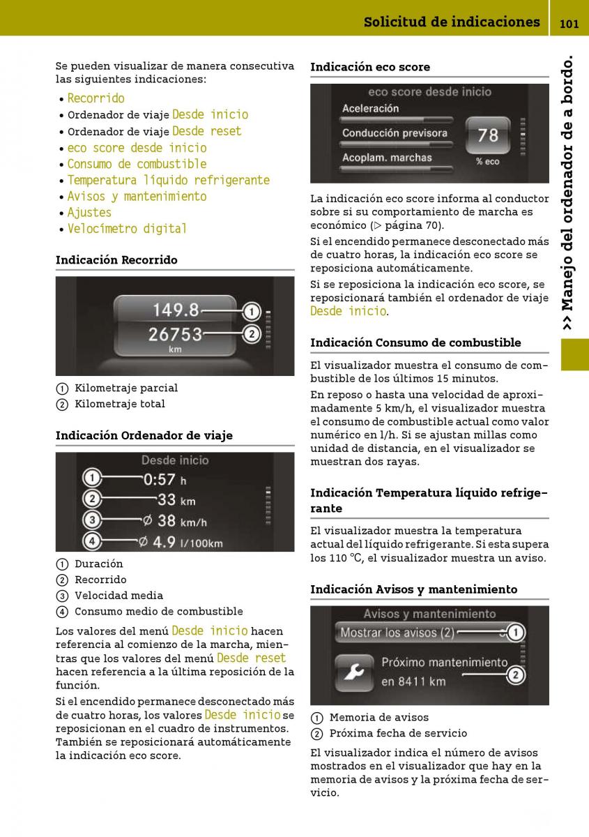 Smart Fortwo III 3 manual del propietario / page 103