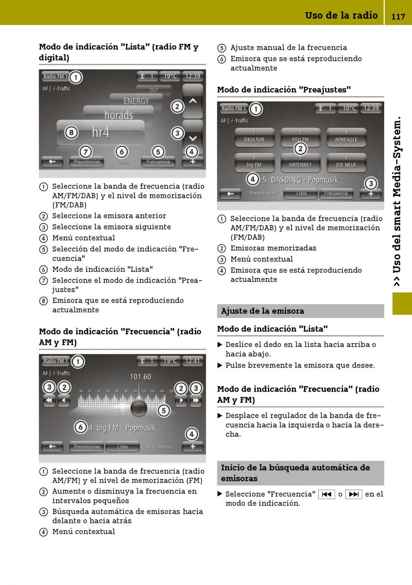 Smart Fortwo III 3 manual del propietario / page 119