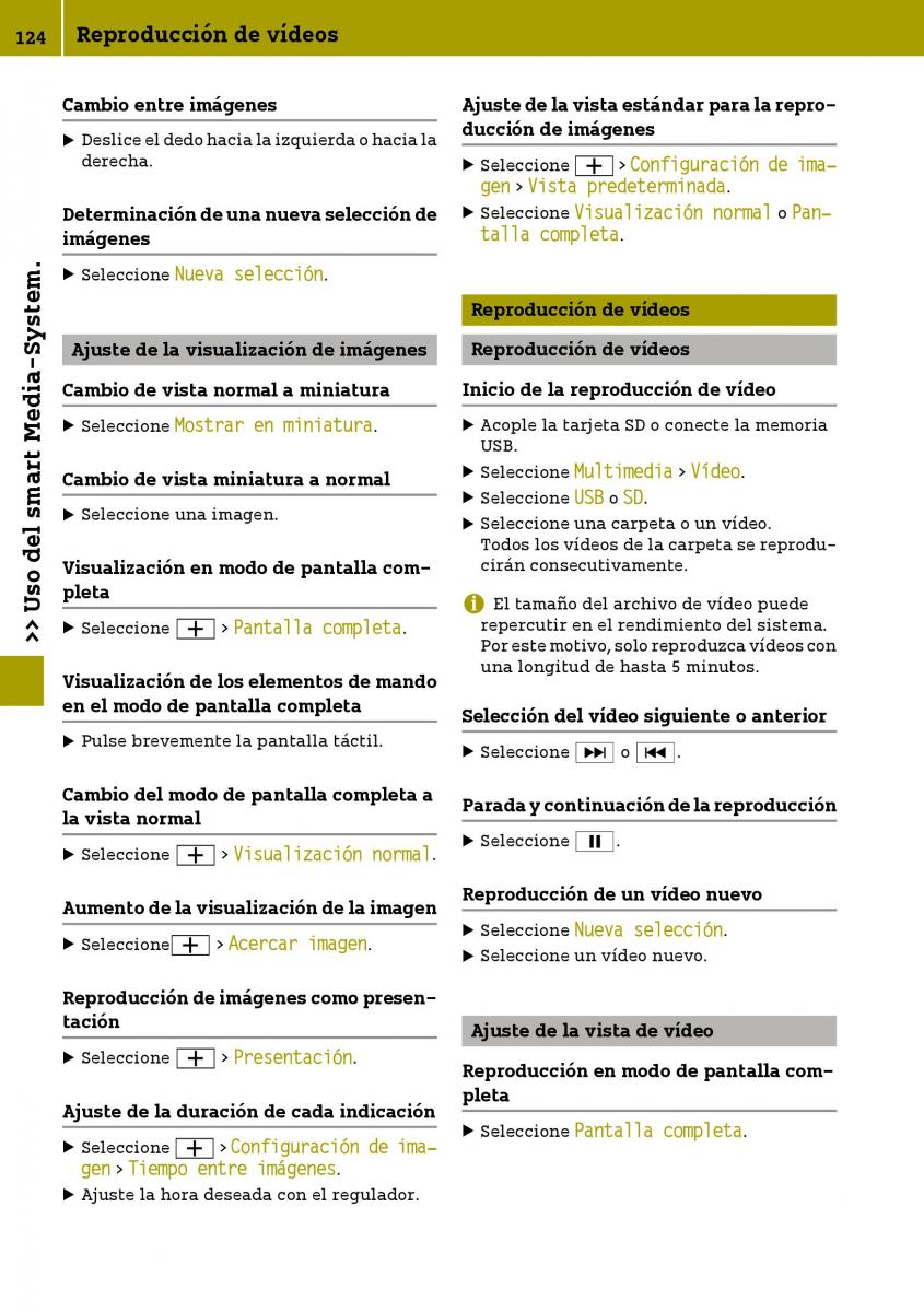 Smart Fortwo III 3 manual del propietario / page 126