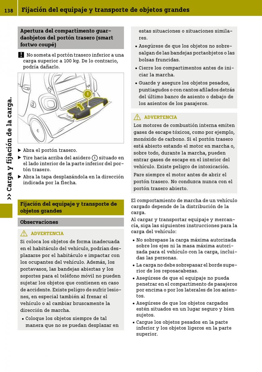 Smart Fortwo III 3 manual del propietario / page 140