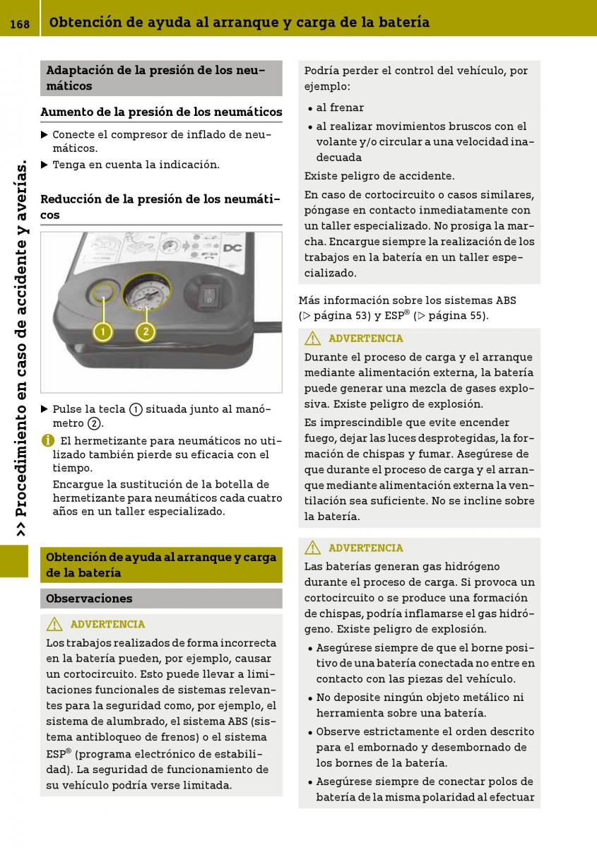 Smart Fortwo III 3 manual del propietario / page 170