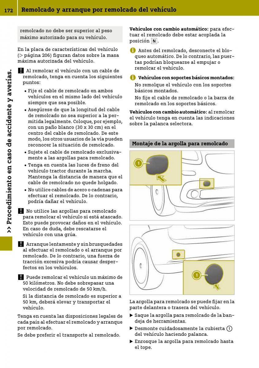 Smart Fortwo III 3 manual del propietario / page 174