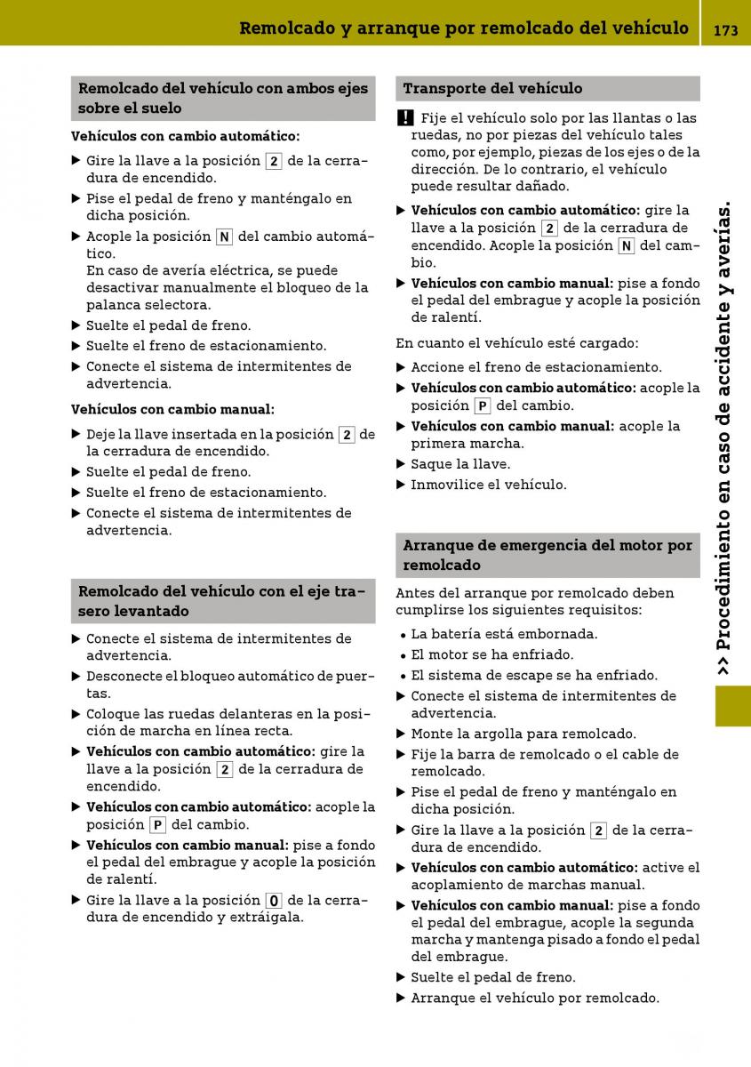 Smart Fortwo III 3 manual del propietario / page 175