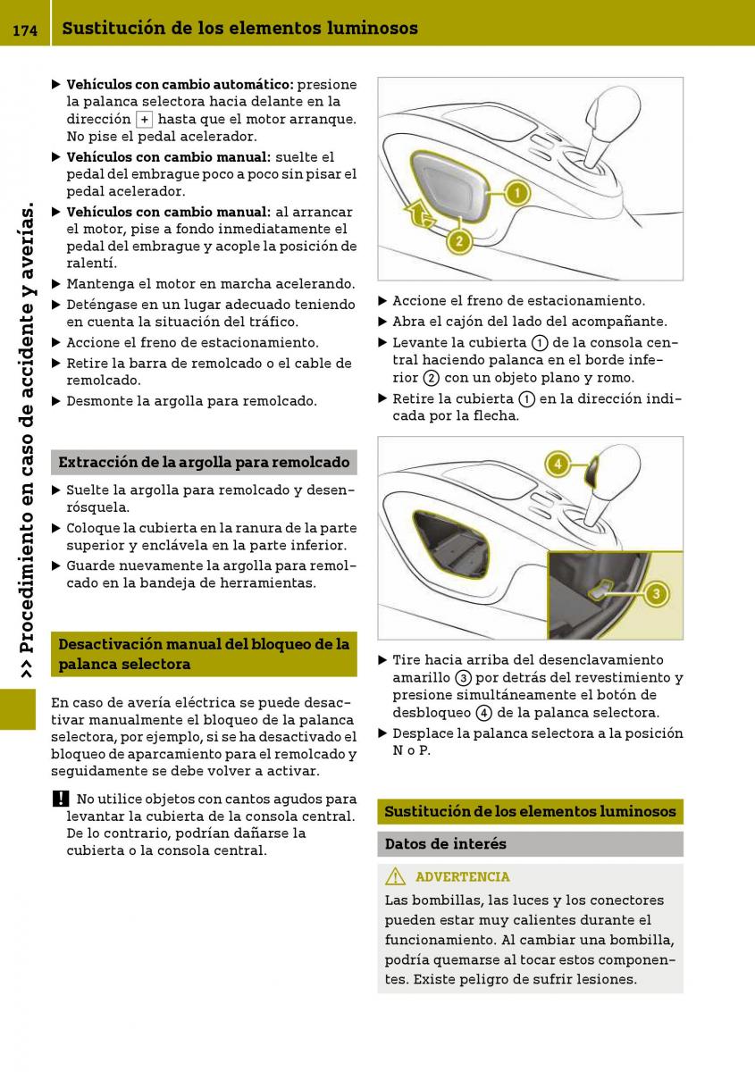 Smart Fortwo III 3 manual del propietario / page 176