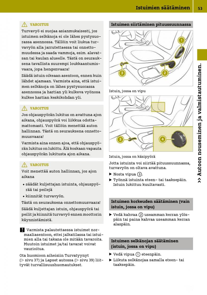 Smart Fortwo III 3 omistajan kasikirja / page 55