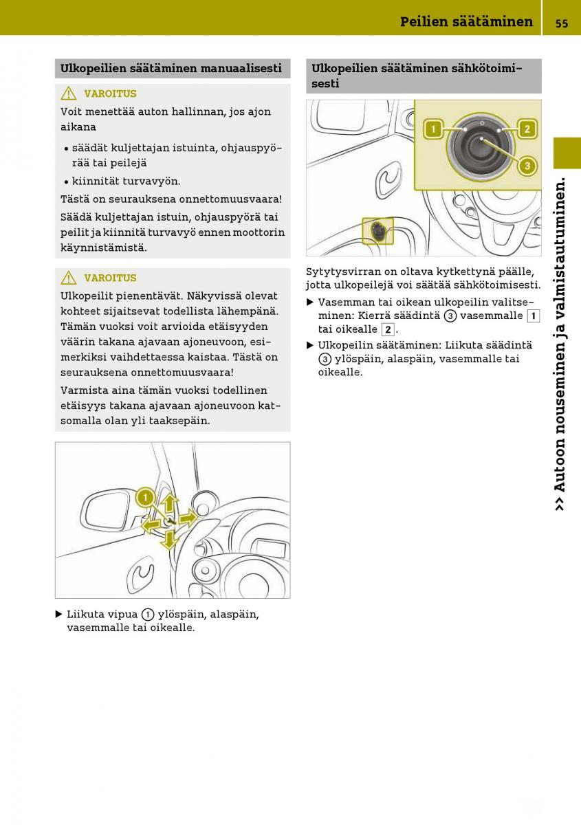 Smart Fortwo III 3 omistajan kasikirja / page 57