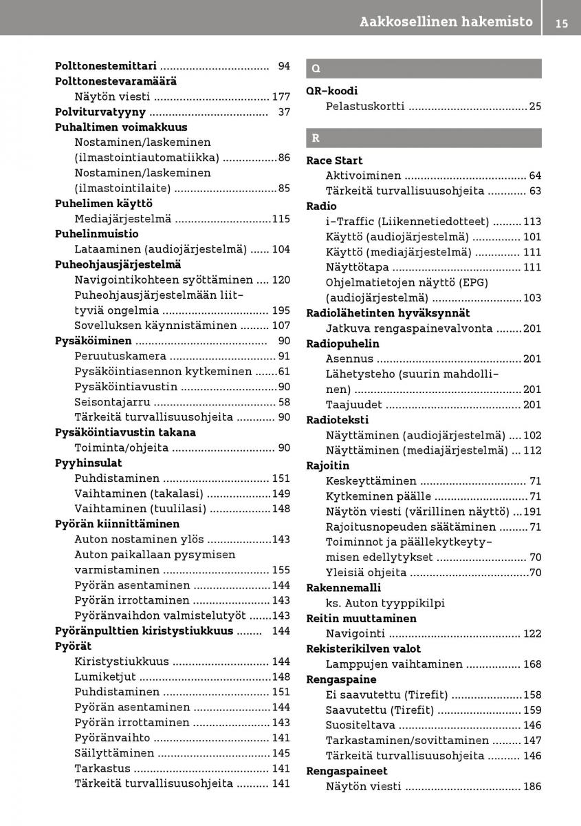 Smart Fortwo III 3 omistajan kasikirja / page 17