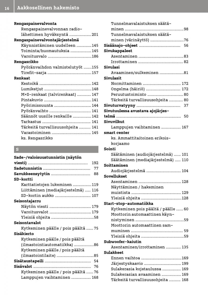 Smart Fortwo III 3 omistajan kasikirja / page 18