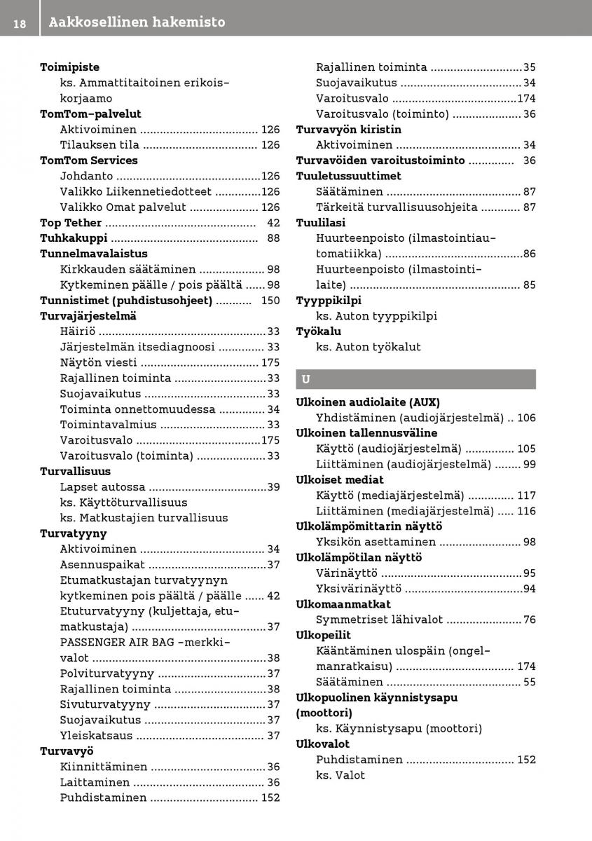 Smart Fortwo III 3 omistajan kasikirja / page 20