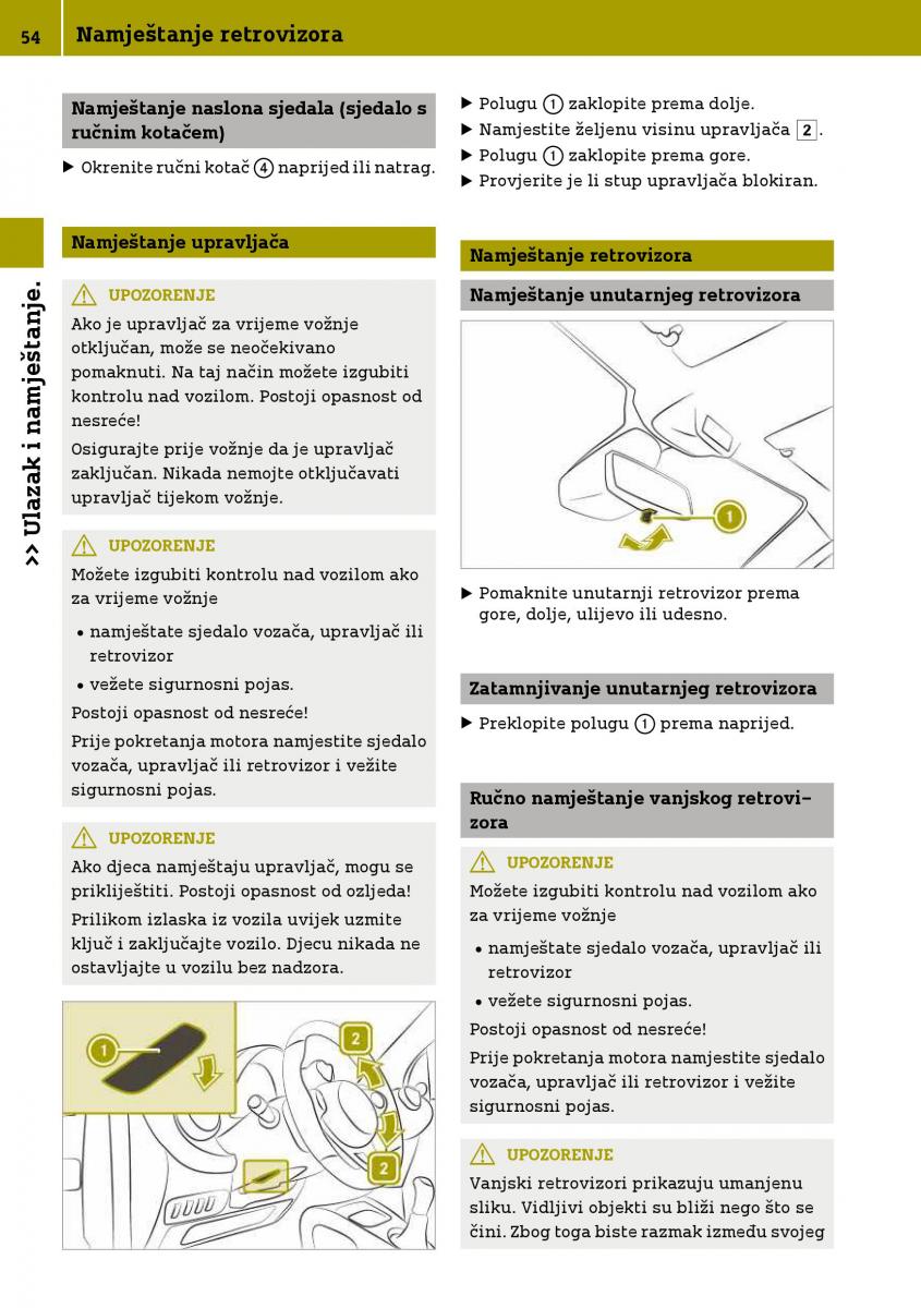 Smart Fortwo III 3 vlasnicko uputstvo / page 56