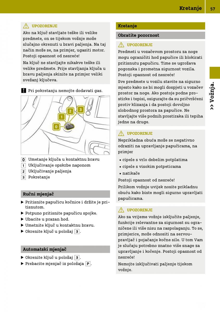 Smart Fortwo III 3 vlasnicko uputstvo / page 59