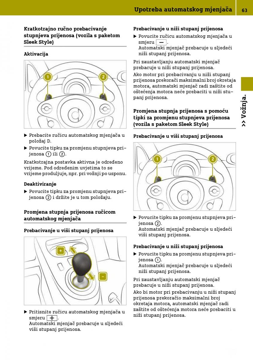 Smart Fortwo III 3 vlasnicko uputstvo / page 65